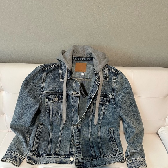 BLANKNYC Jean jacket with hoodie - Picture 1 of 5